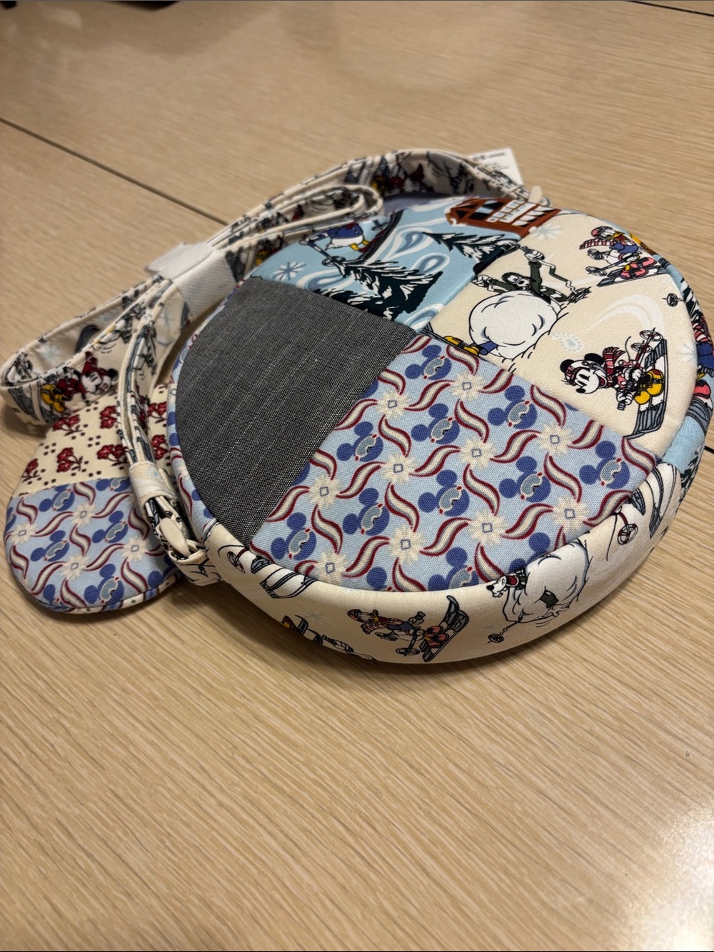 Vera Bradley Disney Patchwork Mickey Crossbody - Blue Multi - Picture 2 of 5
